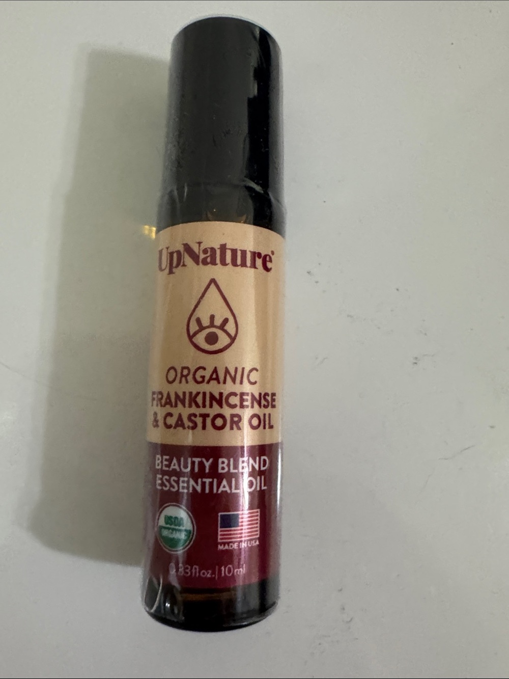 Organic Frankincense & Castor Oil Roll-On - Brown